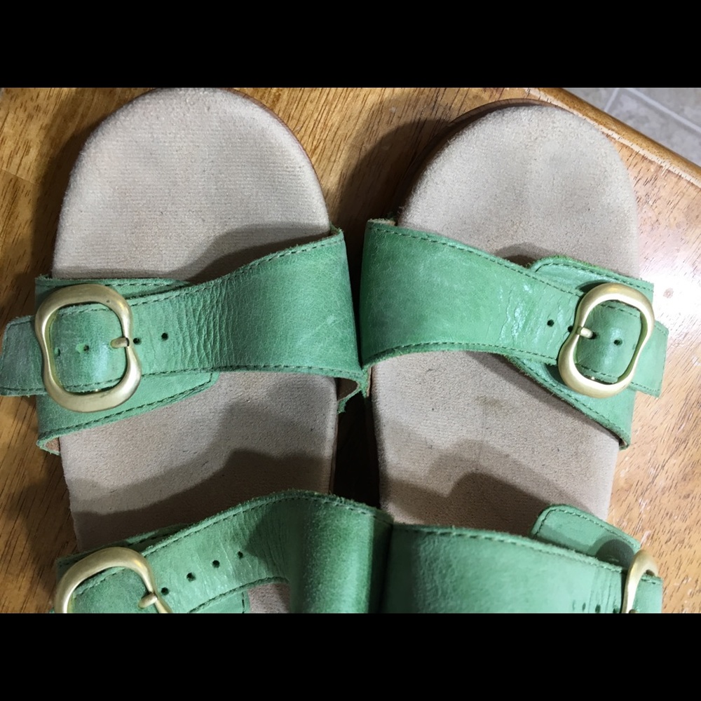 Dansko Sandals with gold buckle women’s size 41